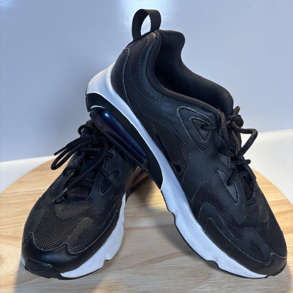 Nike Air Max 200 Black & White Running Size 7‎
